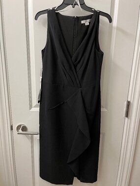 Kay Unger | Dresses | Kay Unger Mesh Trim Floral Sheath Midi Dress |  Poshmark